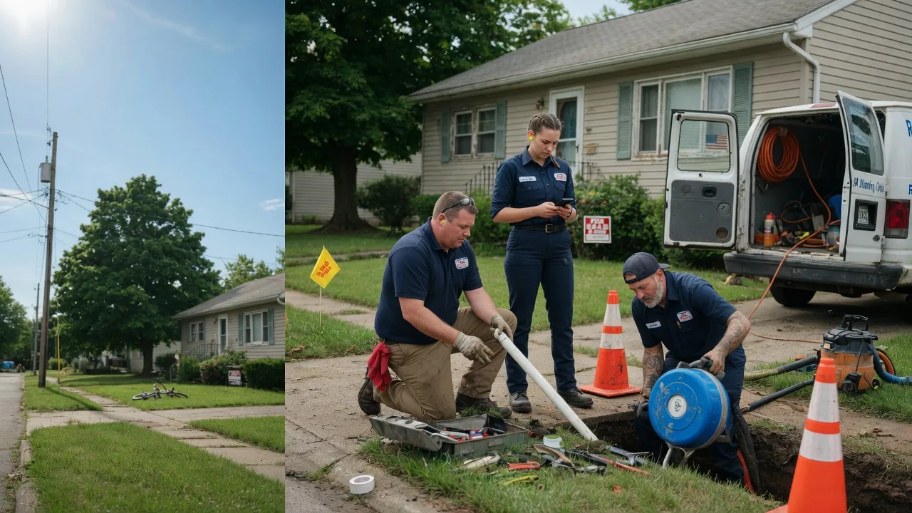 Sewer Line Repair in Hamel, IL near me